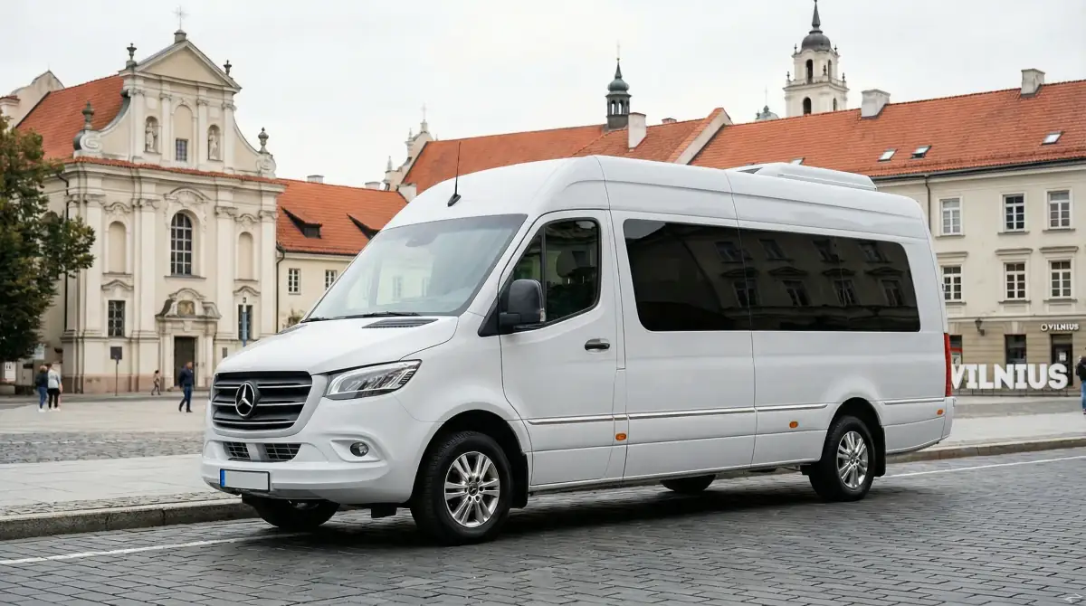 Populiariausias 16 vietų turistinis mikroautobusas ilgesnėms kelionėms