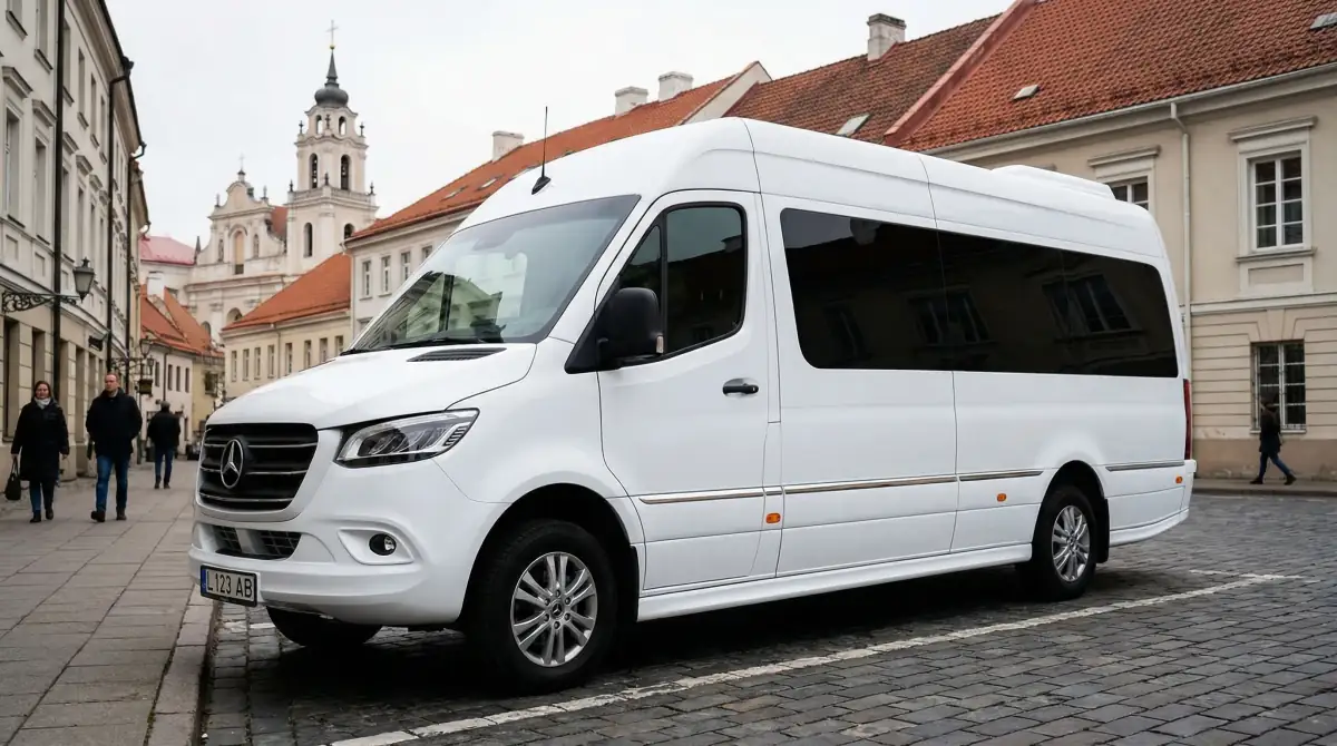 Vidutinės talpos 25 vietų autobusas (Midibus) mažoms grupėms